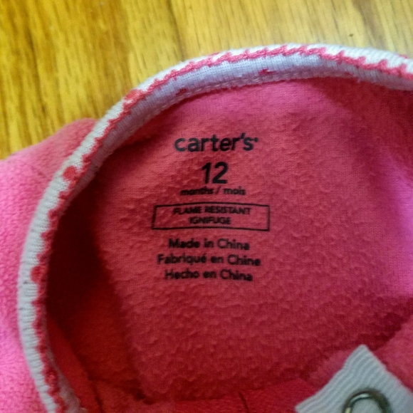 2 fleece footie pajamas - Picture 3 of 5